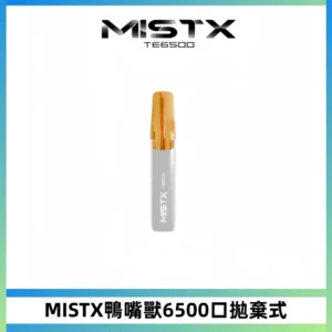 MISTX TE鴨嘴獸6500 Puffs抛棄式一次性抛棄式電子煙